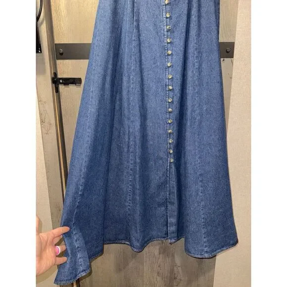 Vintage Central Falls Denim Skirts Size 8 VGUC - Picture 3 of 7